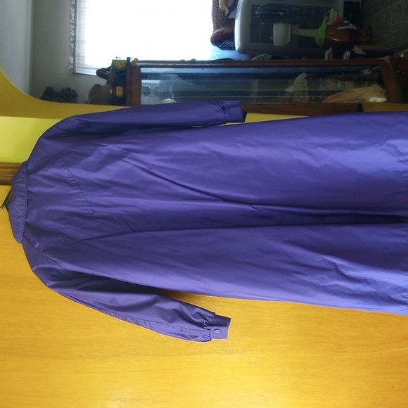 JP Collections, Size 20, Purple All Weather Lined Coat, Raincoat - Picture 3 of 6